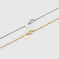 Cushion Pendant Onyx Gold