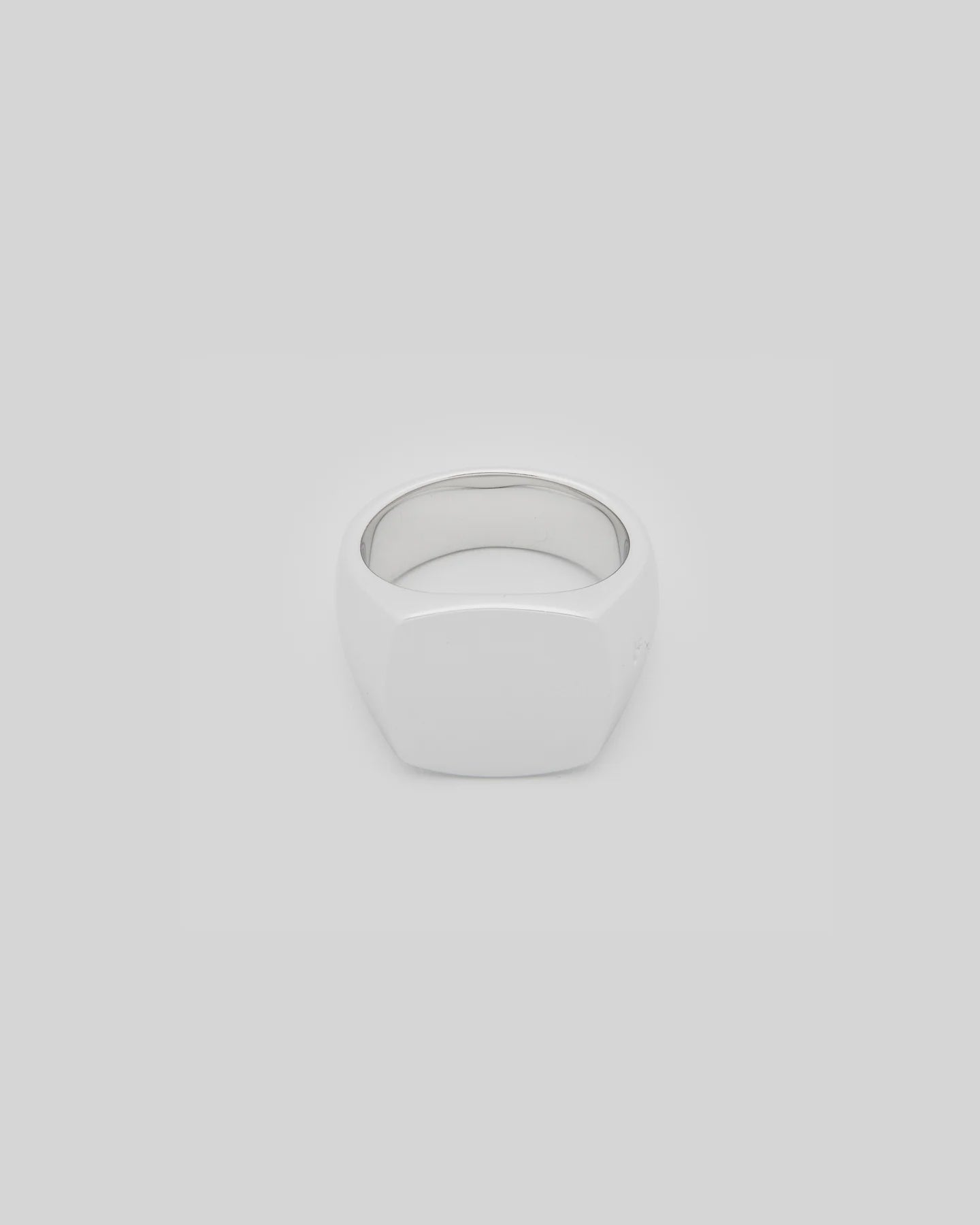 Cushion Polished Silver