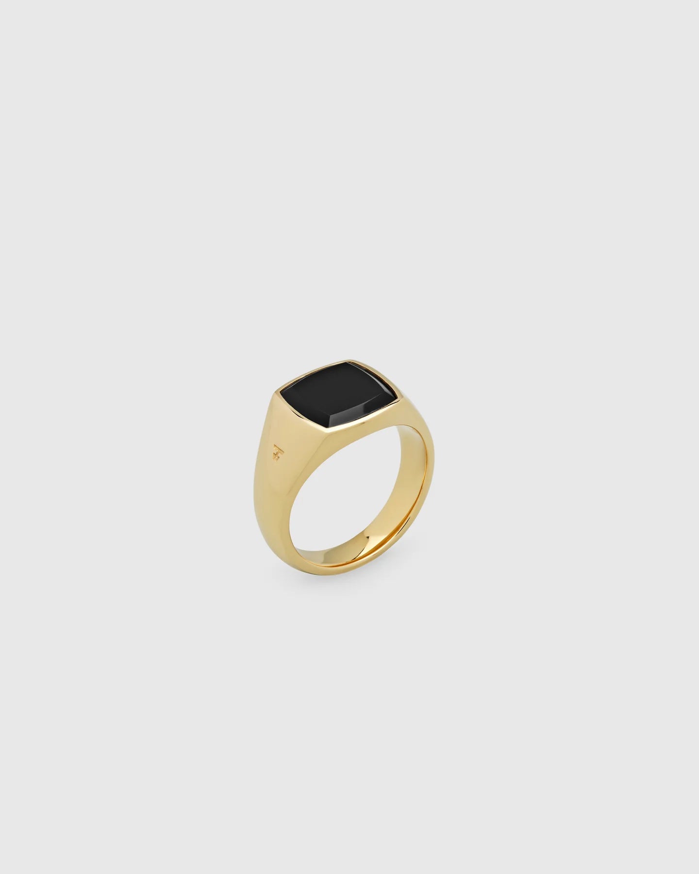Kay Ring Gold Black Onyx