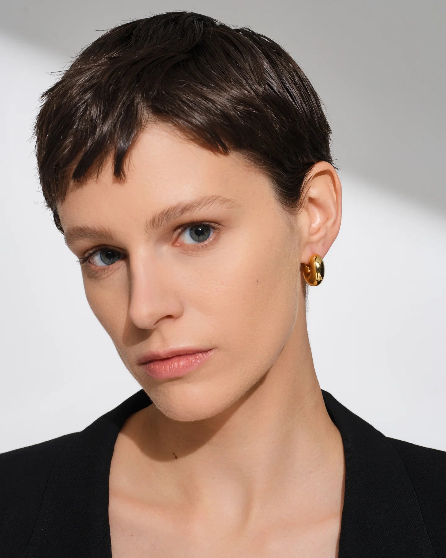 Sphere Hoops Gold