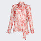 Draped Pleat Detail Blouse