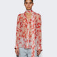 Draped Pleat Detail Blouse