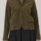Brushed Cotton Tailored Jacket