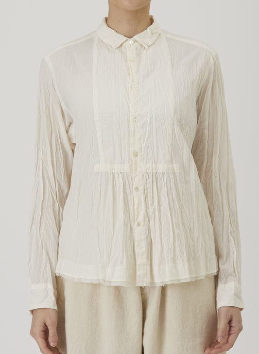 Cotton Lawn Front Panel Shirt