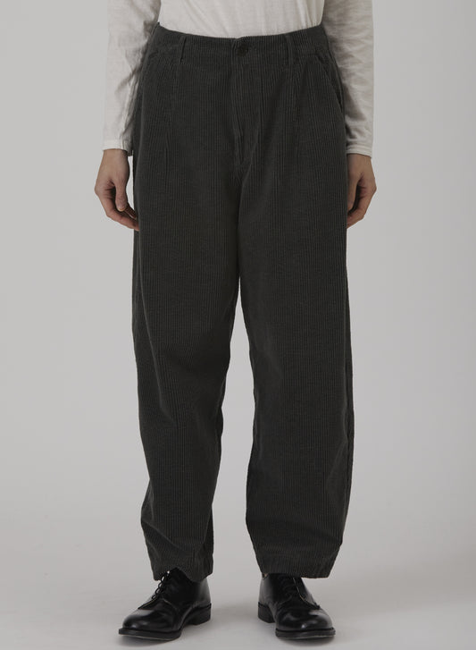 Washed Corduroy Cropped Balloon Pants