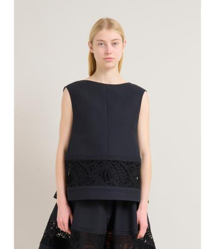 Lace Inset Cady Top