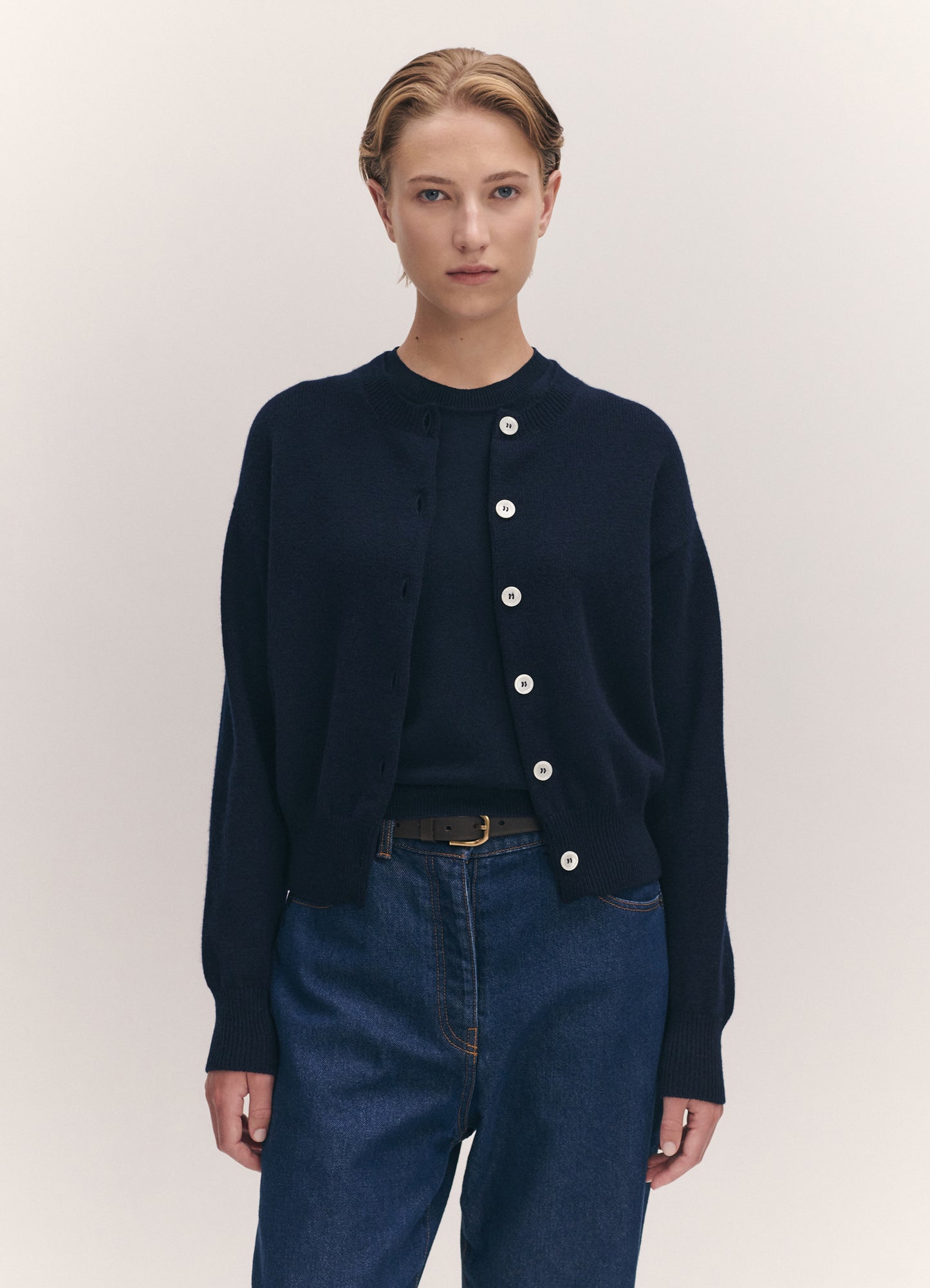 Ada Crew Neck Cardigan