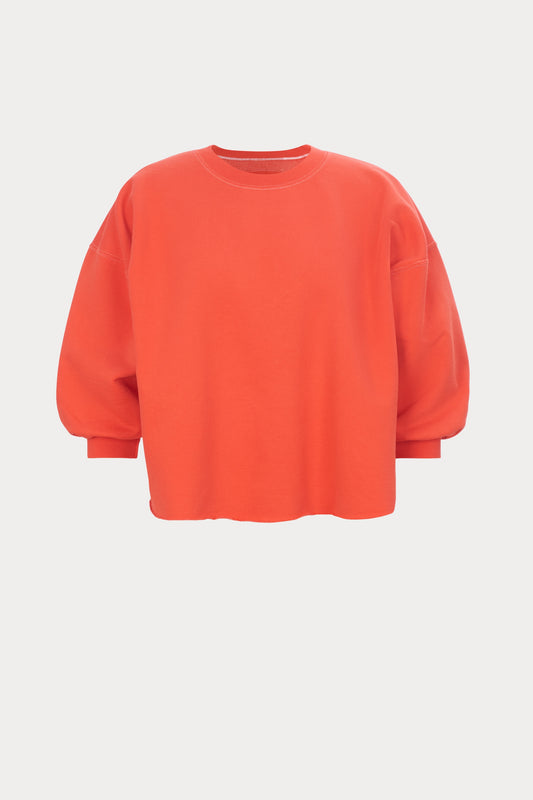 Fond Sweatshirt in Tomato