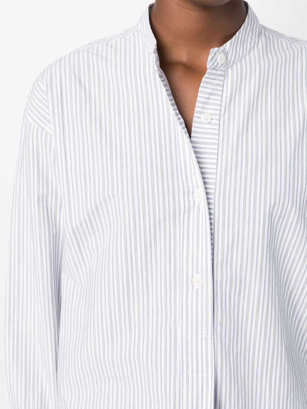 Ines Japanese Stripe Cotton Shirt