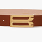 Jumbo Frame Leather Belt