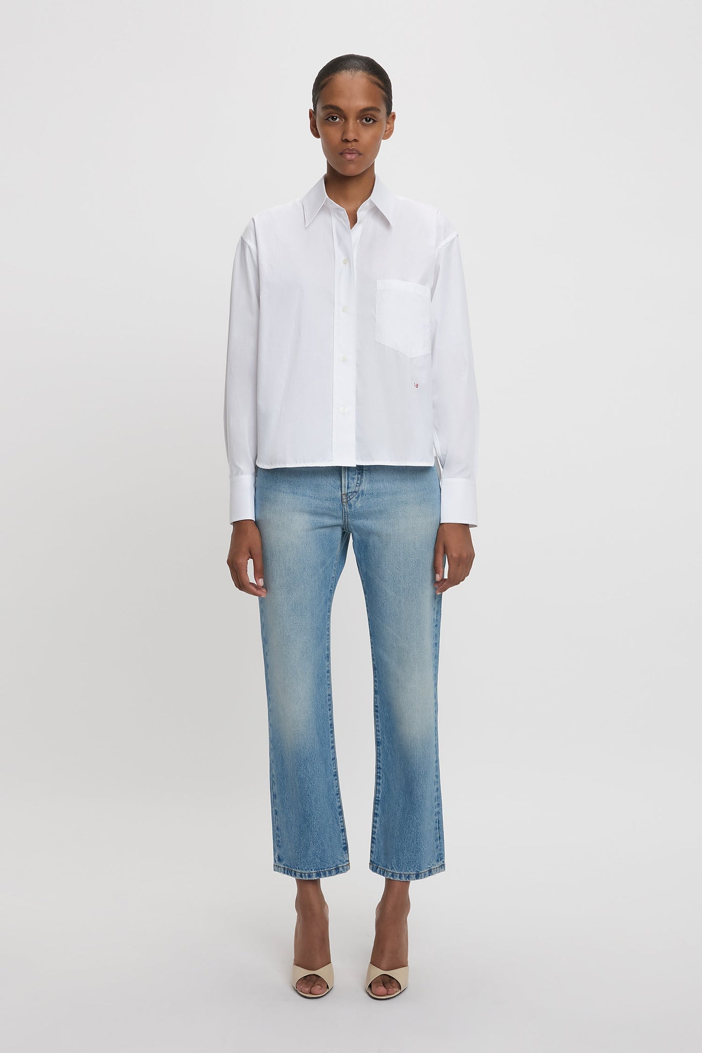 Crop Long Sleeve Shirt