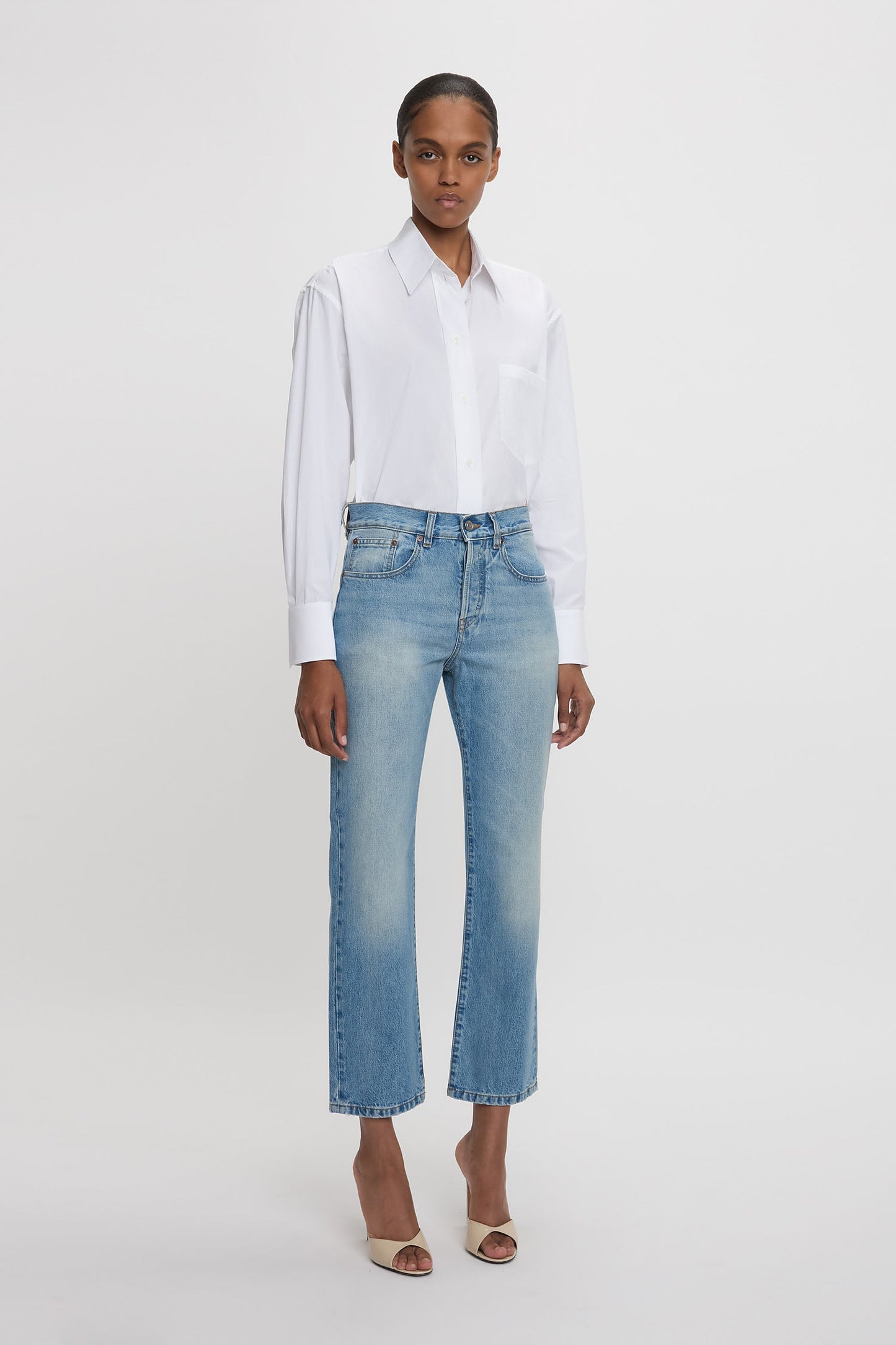 Crop Long Sleeve Shirt