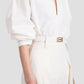 High Waist Cinch Trouser