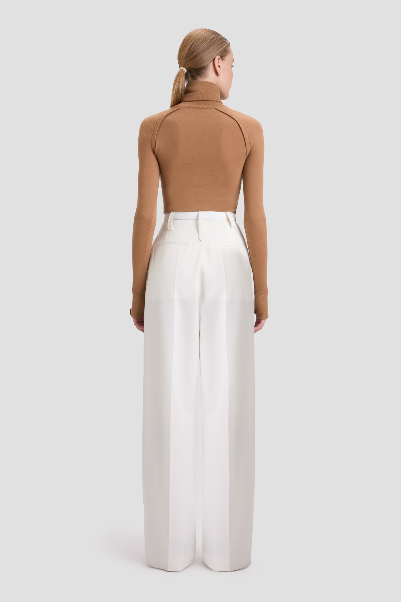 High Waist Cinch Trouser