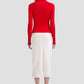 Lace Trim Slip Skirt