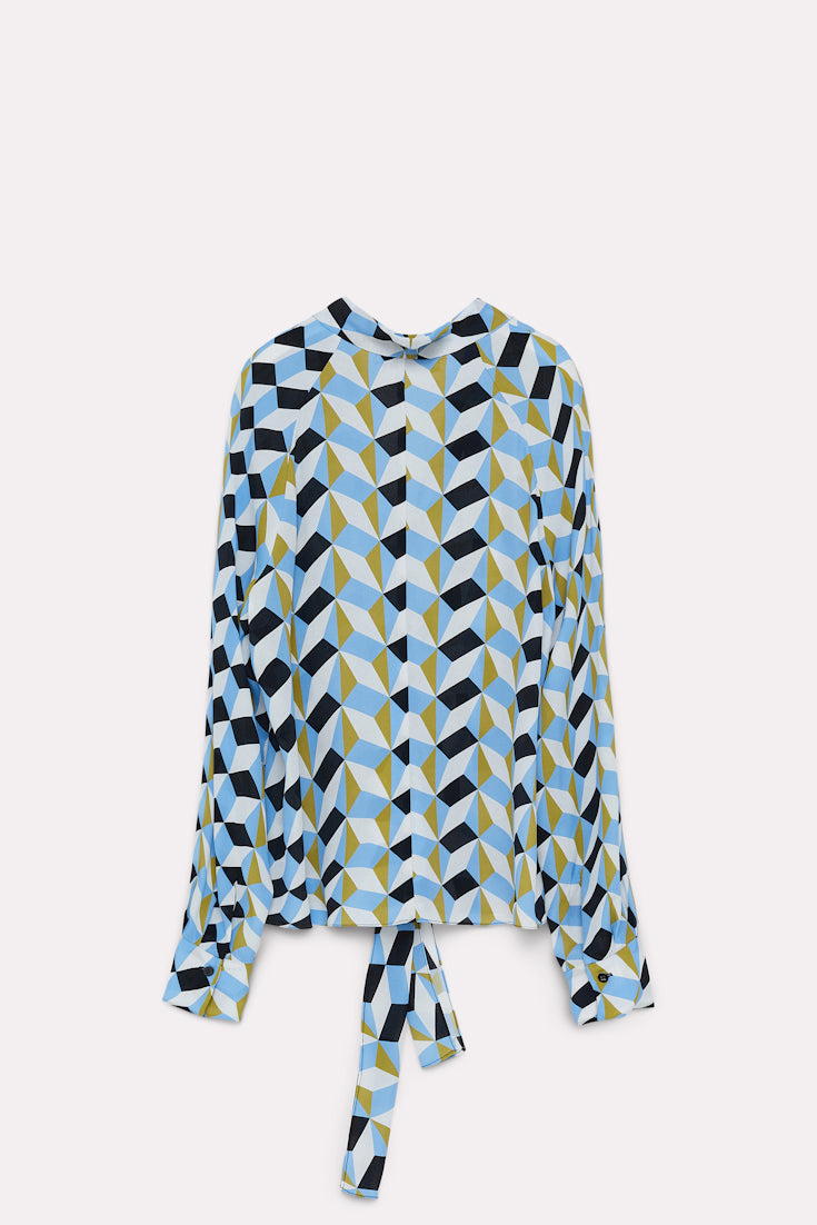 Graphic Volumes Blouse