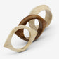 Wood Eye Set Of Cuffs