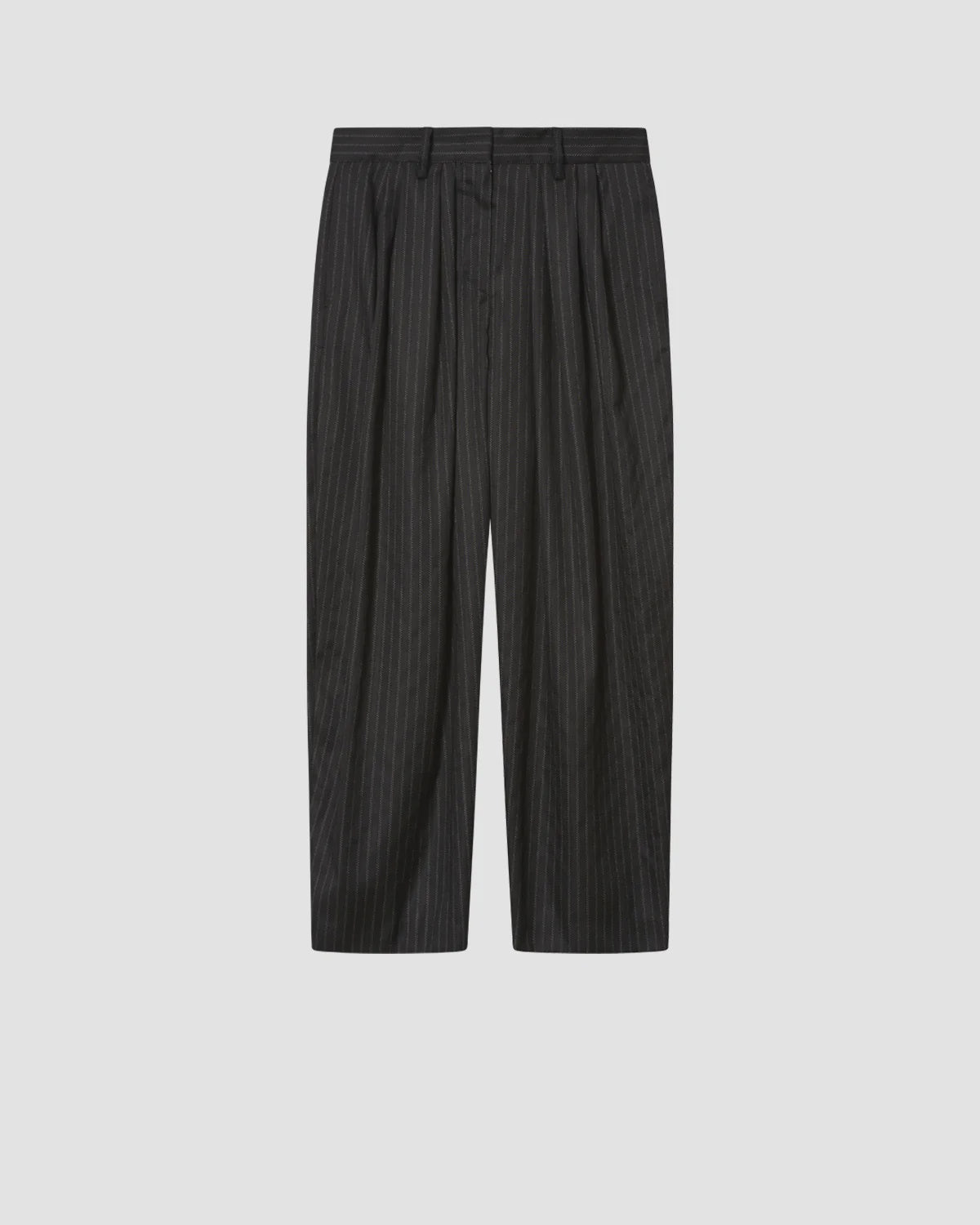 Janice Stripe Wool Trousers