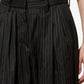 Janice Stripe Wool Trousers