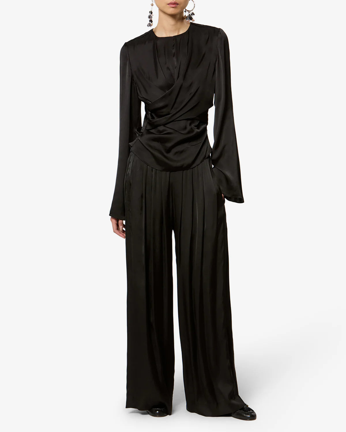 Nolia Fluid Satin Trousers