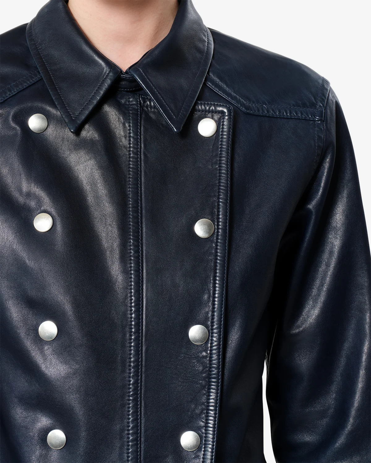 Valdy Leather Shirt