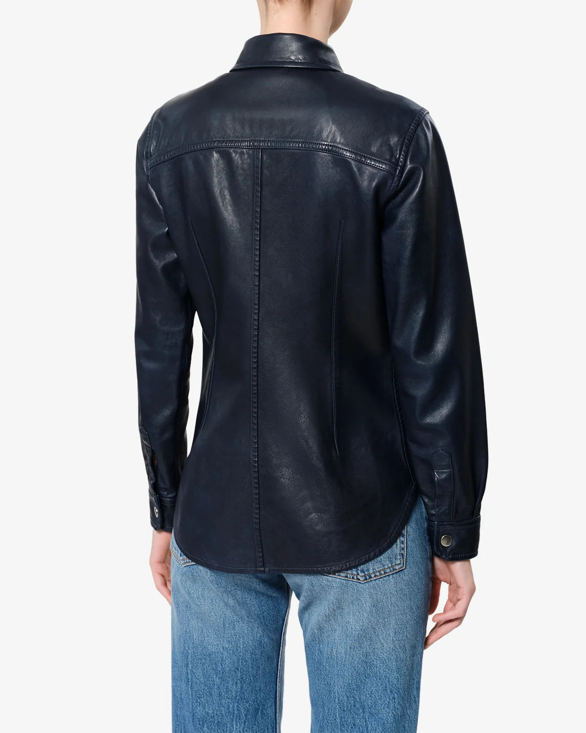 Valdy Leather Shirt