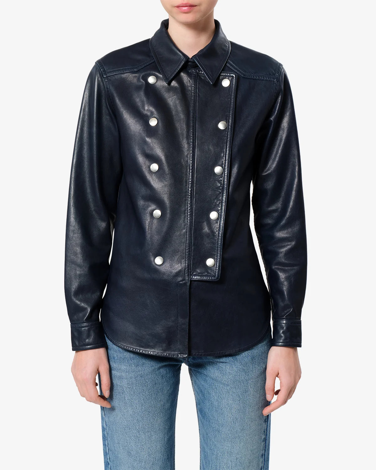 Valdy Leather Shirt