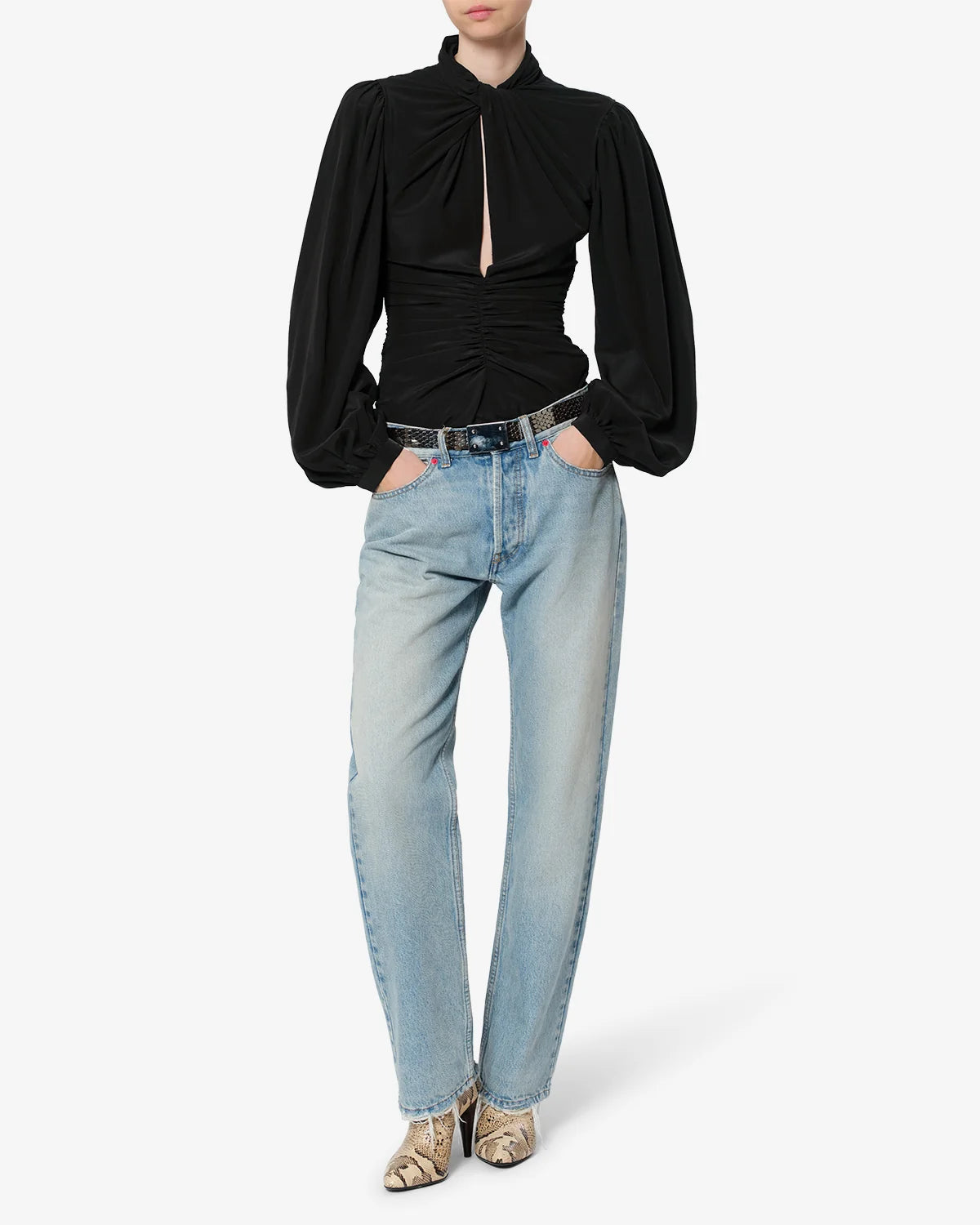 Depsona Silk Blouse
