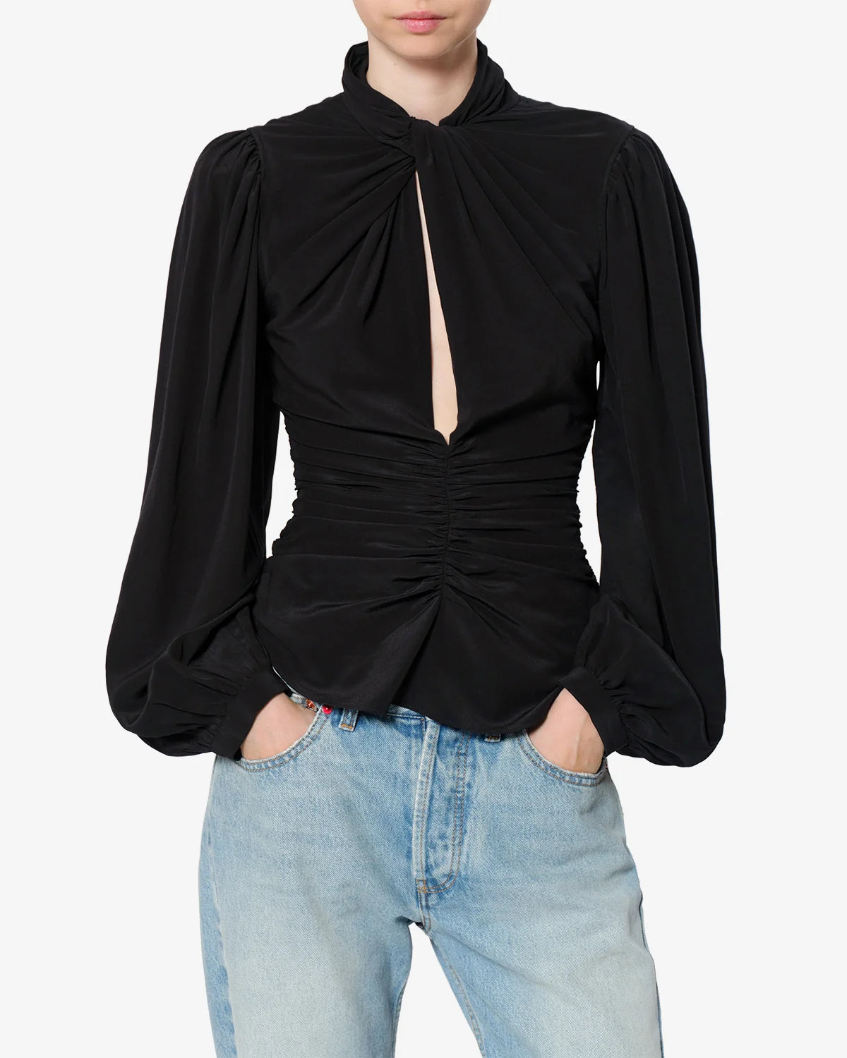 Depsona Silk Blouse