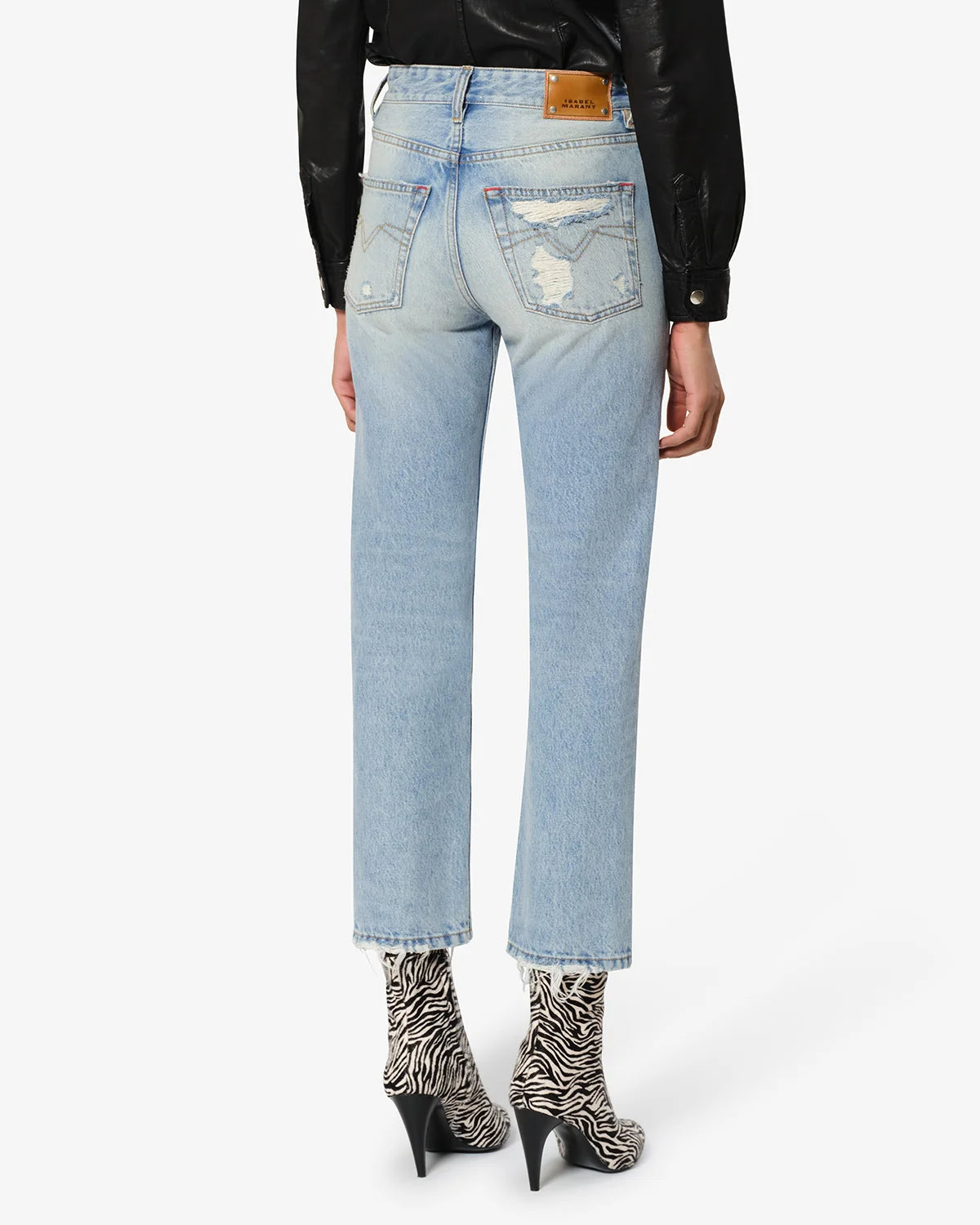 Daya Cropped Jeans