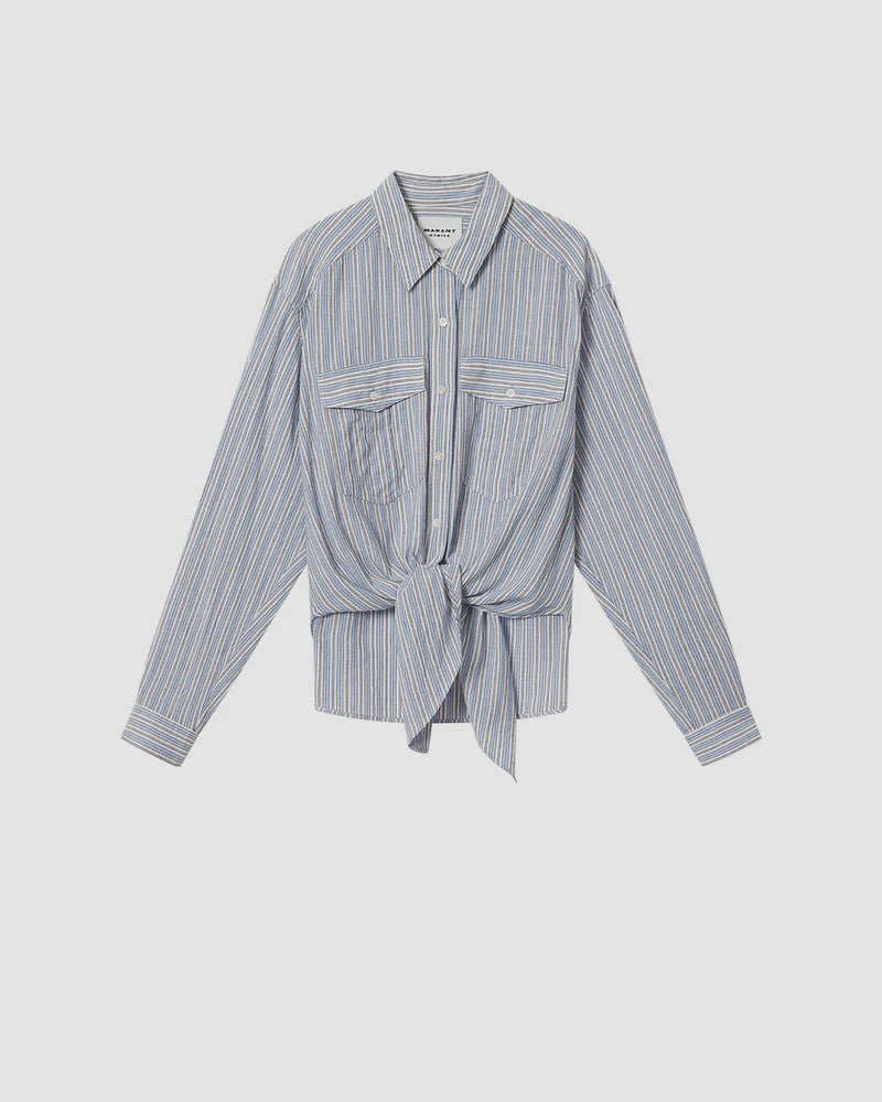 Nath Striped Voile Shirt