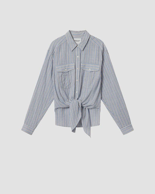 Nath Striped Voile Shirt