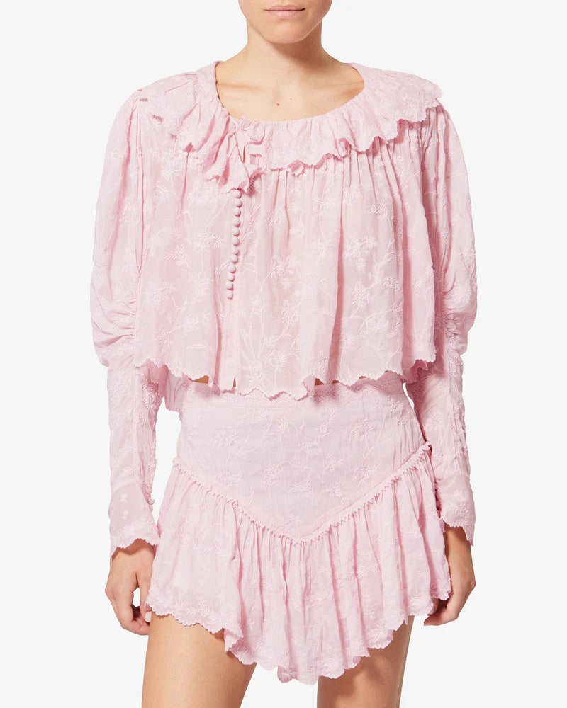 Zelly Blooming Silk Top