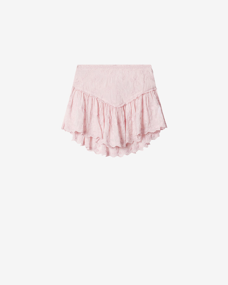 Zoelia Blooming Silk Shorts