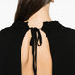 Backless Round Neck Sweater