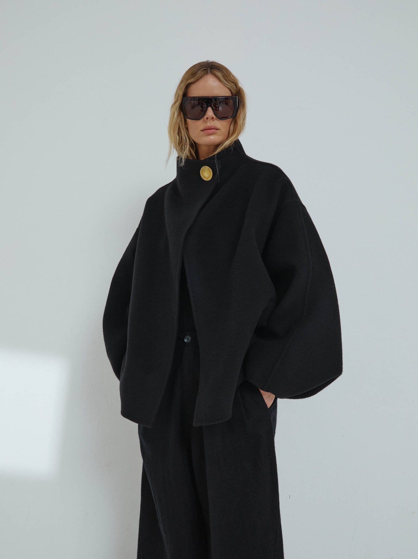 North Midi Oversized Cashmere Jacket