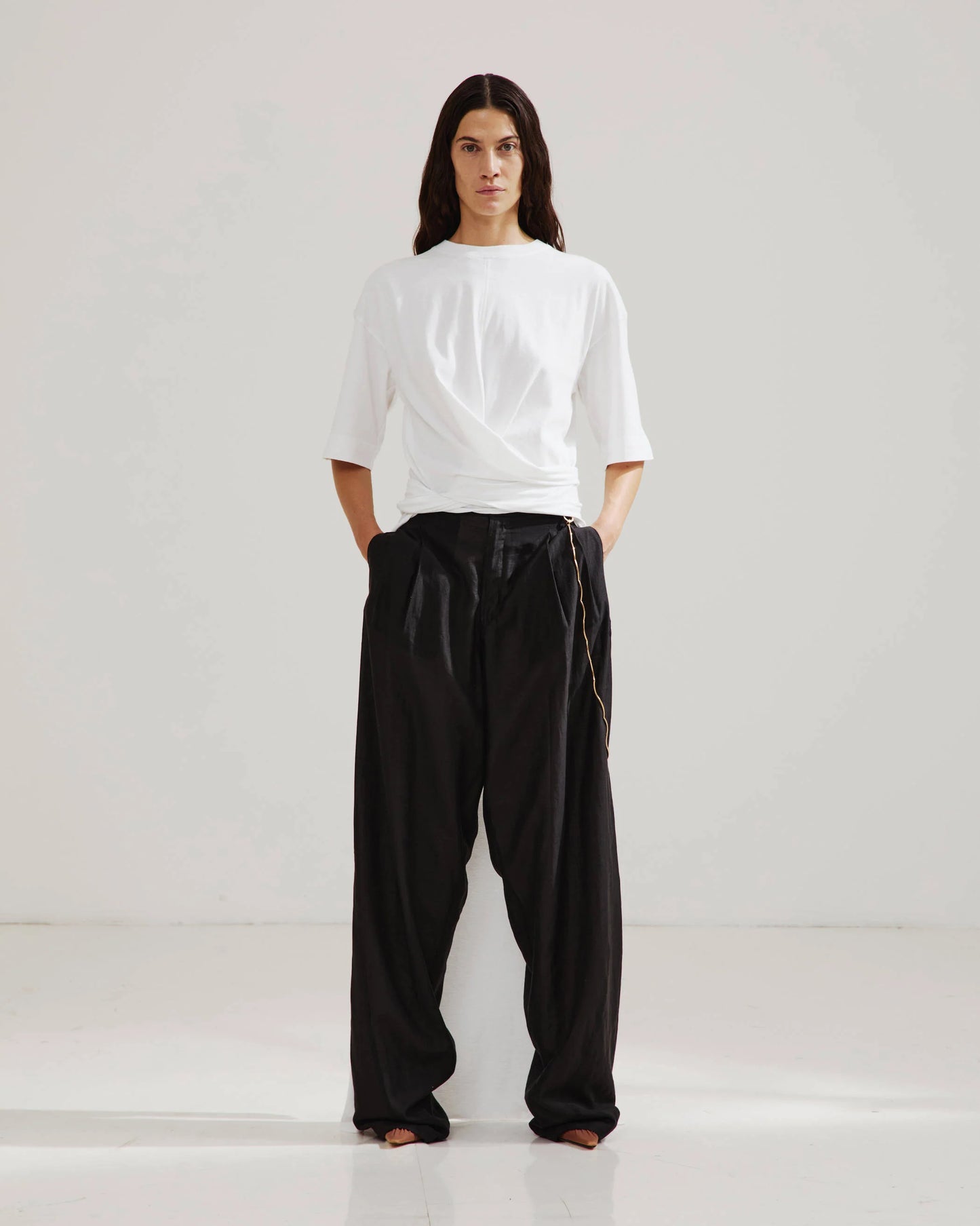 Gia Oversized Long Tee With Splits