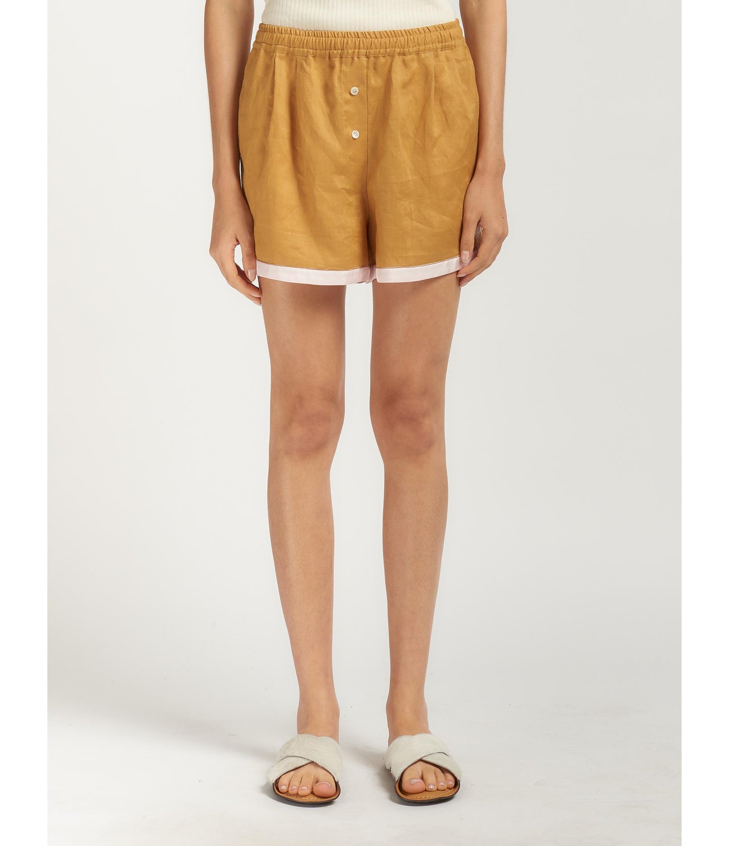 Organdie Ramie Shorts