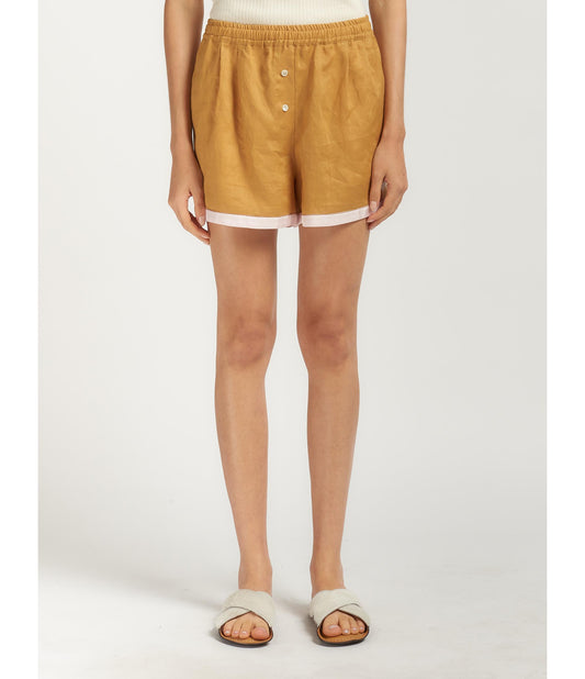 Organdie Ramie Shorts