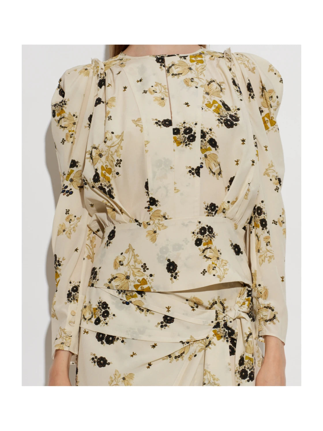 Zarga Printed Stretch Blouse