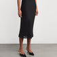 Lace Trimmed Slip Skirt