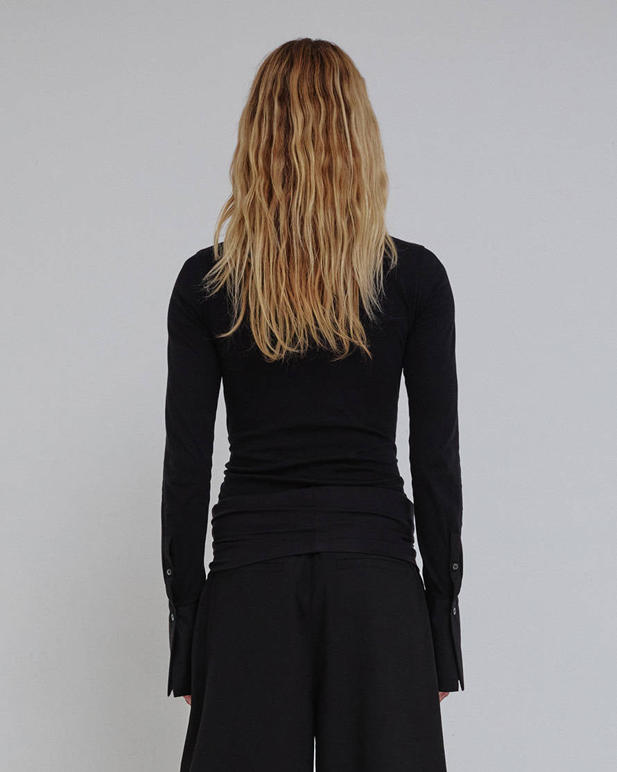 Nora Long Sleeve Shirt With Cuff