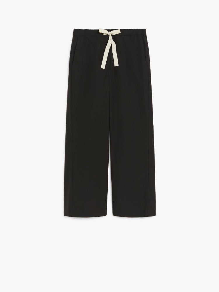 Argento Popeline Trousers