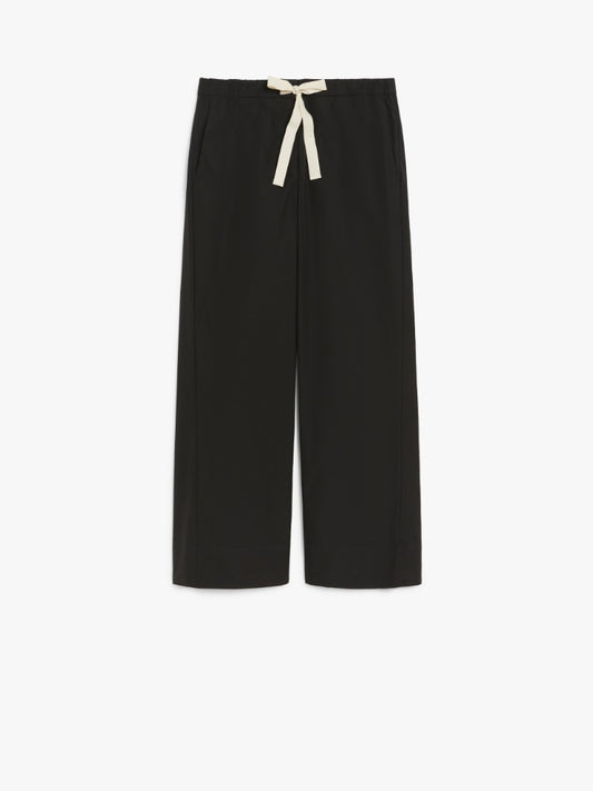 Argento Popeline Trousers