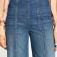The Bianca Wide Leg Seamed Jean