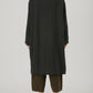 Washed Double-Sided Brushed Linen Canvas Long Coat