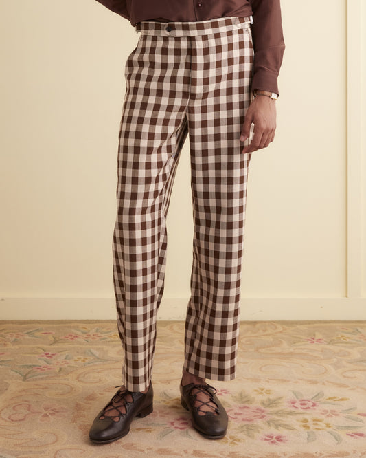 Gilbert Check Trouser