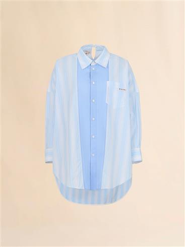 Oversized Striped Shirt