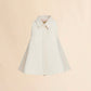 Cotton Cady Sleeveless Shirt