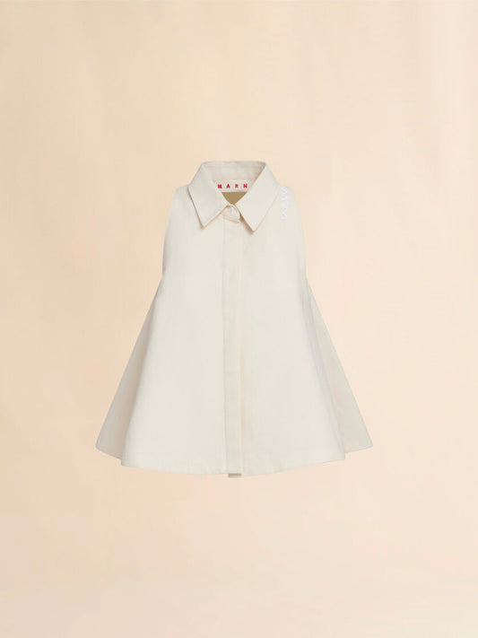 Cotton Cady Sleeveless Shirt